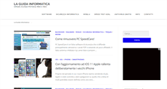 Desktop Screenshot of laguidainformatica.it